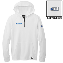 MEN'S NEW ERA 1/4-ZIP HOODIE (APEEL)