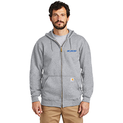 CARHARTT MIDWEIGHT HOODED ZIP FRONT SWEATSHIRT