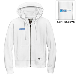 WOMEN'S NEW ERA FULL-ZIP HOODIE (M1LESTONE)