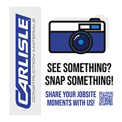 CARLISLE CAMERA VINYL STICKER (4"H X 4"W)